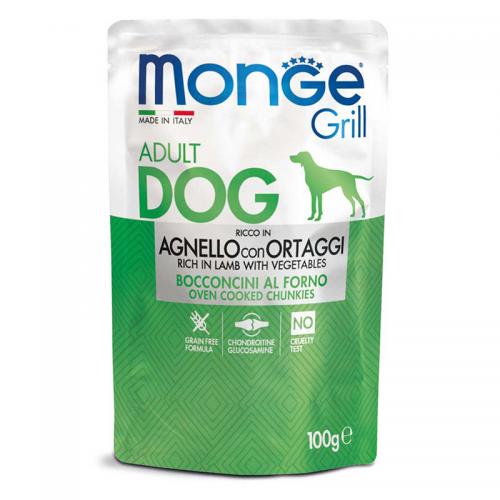 Monge Grill Adult alutasakos eledel barany es zoldseg 100 g.jpg