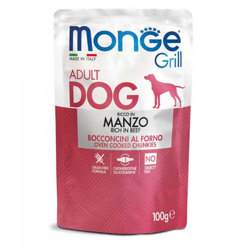 Monge Grill Adult alutasakos eledel marhas 100 g.jpg