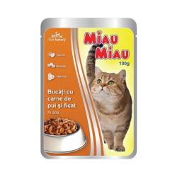 Miau Miau csirkes es majas alutasakos eledel felnott cicaknak 100 g.jpg