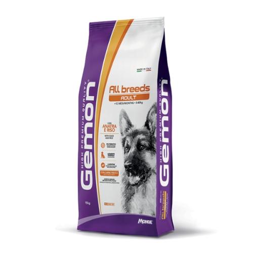 Gemon All Breeds Adult with Duck and Rice szaraz kutyatap 20 kg.jpg