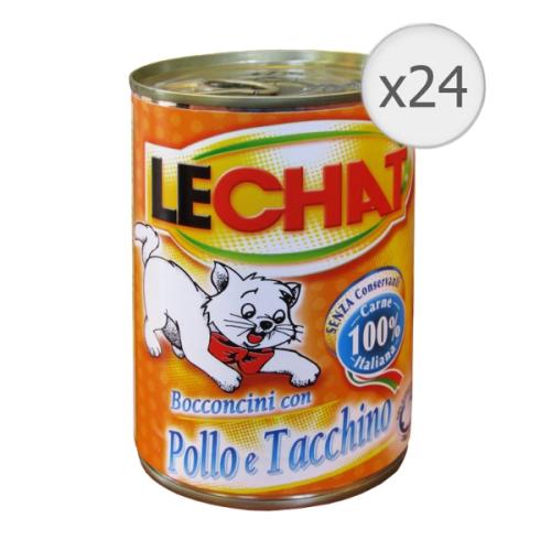 Lechat macskakonzerv csirkes es pulykas 24x400 g.jpg