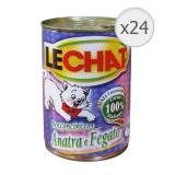 Lechat macskakonzerv kacsás és májas 24x400 g