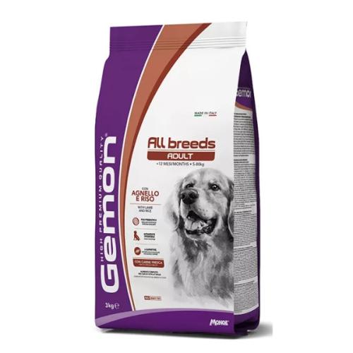 Gemon All Breeds Adult with Lamb and Rice szaraz kutyatap barany es rizs 20 kg.jpg