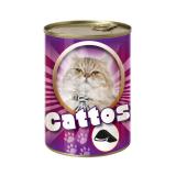 Cattos macska konzerv májas 415 g