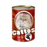 Cattos macska konzerv marhás 415 g