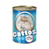 Cattos macska konzerv halas 415 g
