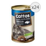 Cattos macskakonzerv halas 24x415 g