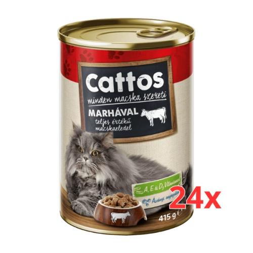 Cattos macska konzerv marhas 24x415 g.jpg